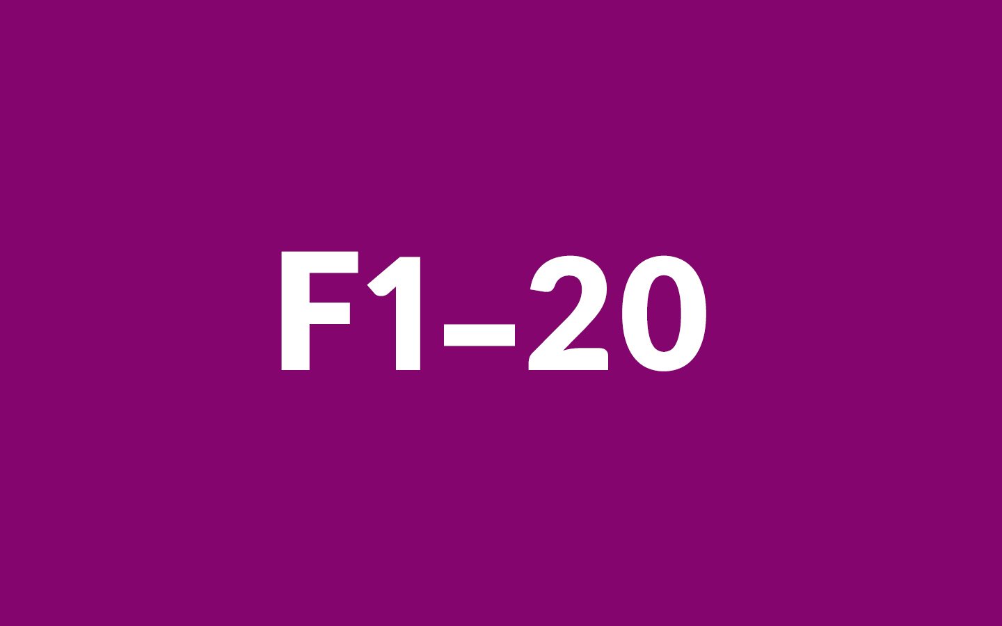 آموزش و راه اندازی F1-20